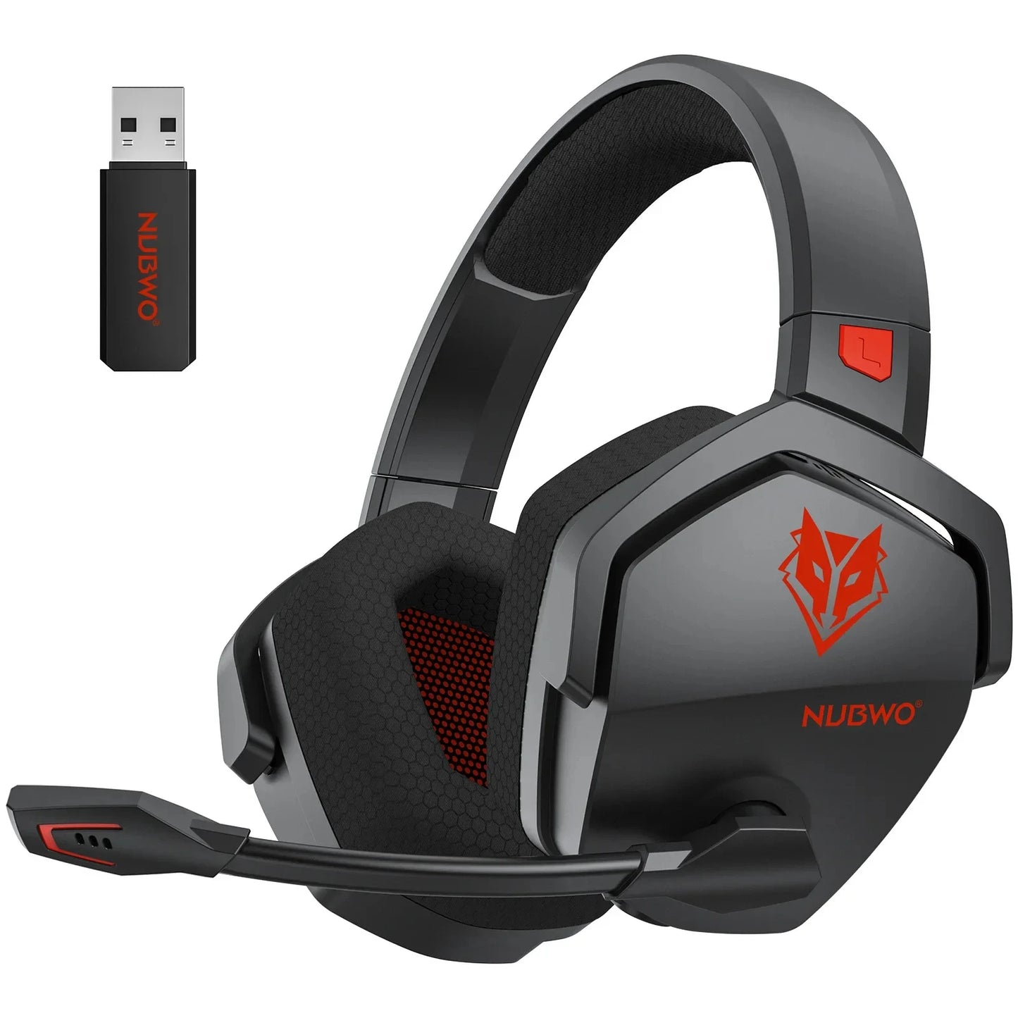 Enjoy low-latency sound with 2.4GHz wireless Bluetooth headphones—perfect for gaming, calls, music. Compatible with PC, mobile, and Nintendo Switch.